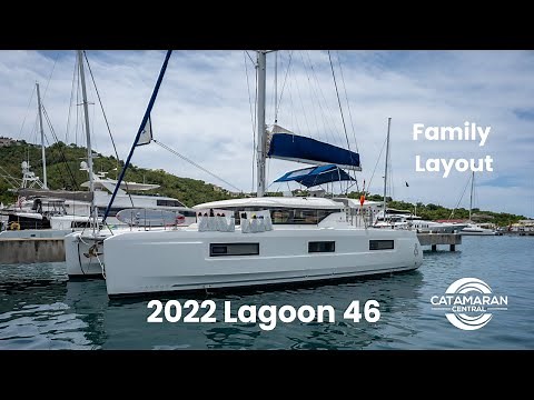 2022 Lagoon 46 Family Layout