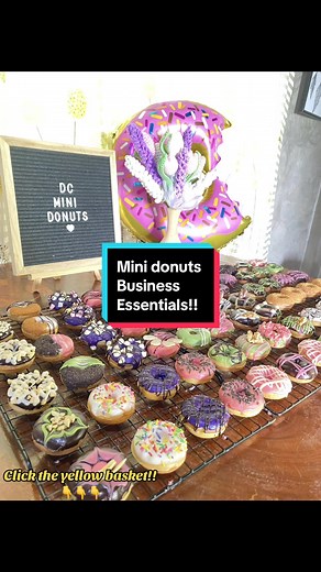 Mini Donuts Business Essentials!!