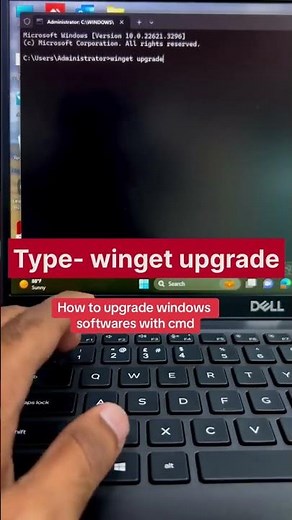 How to upgrade windows with cmd