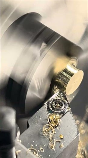 Brass turning process