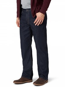 Wrangler Men's and Big Men's Regular Fit Cotton Jeans