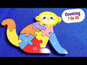 This Monkey Puzzle Counts from 1 to 10! 🔢🐒