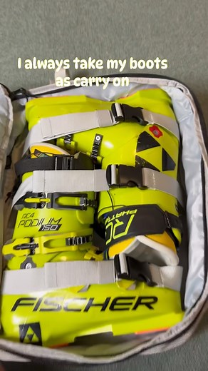 Ski Boot Bag For Travel - Laptop sleeve and loads of storage. By Diamant Skiing #ski #skiboots