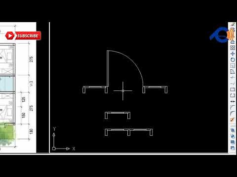 3. CARA MUDAH MEMBUAT DENAH RENCANA KUSEN, PINTU DAN JENDELA DENGAN AUTO CAD