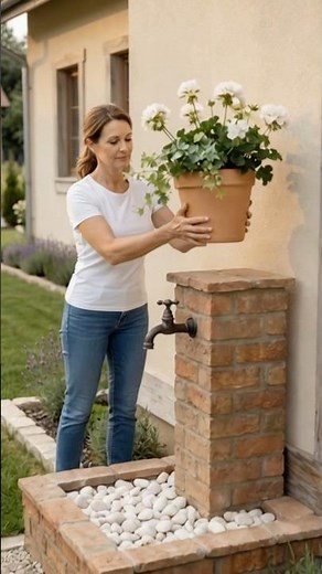 #diydecor #gardendiy #cottagecore #backyardmakeover #rusticdecor