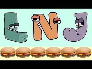 🍜 🔤 Alphabet Lore Mukbang Animation | Animate Animation