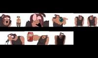 Mix of 8 videos from youtube : All 7 rhymes with grug videos (most of what grug think that rhymes with grug actully does NOT rhyme
