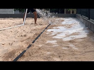 Como fazer o tratamento de areia de quadras