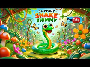🟢 Slippery Snake Shimmy | Fun Jungle Dance for Kids! 🐍🎶