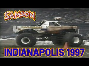 Samson Monster Truck RACING Highlights - Indianapolis 1997!