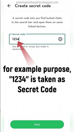 whatsapp secret code chat lock | how to set secret code in whatsapp chat lock | secret code for chat