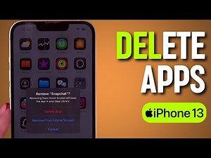 How to Delete Apps on iPhone 13 (Quick & Easy)