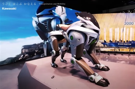Kawasaki releases mind-blowing video futuristic robotic horse concept — here's what's happening