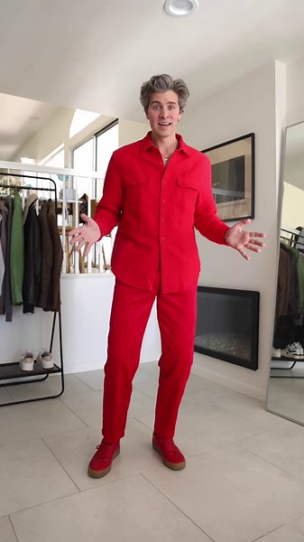 Styling Red Shoes Men’s Outfit Ideas