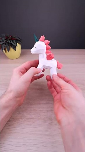 Low Poly Unicorn - DIY 3D Printed Toy