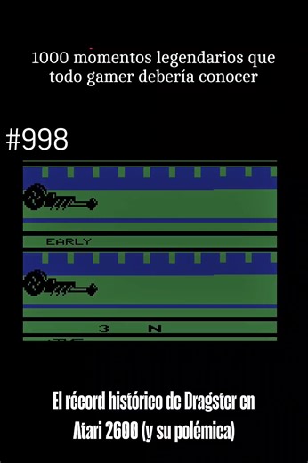Dragster fue un juego de carreras de Atari 2600 lanzado en 1980, donde el objetivo es completar una carrera lo más rápido posible. En 1982, Todd Rogers afirmó haber logrado un tiempo de 5.51 segundos en ese juego, lo que fue considerado durante décadas el récord más antiguo reconocido en videojuegos por organizaciones como Twin Galaxies y el Guinness World Records. Sin embargo, investigaciones posteriores determinaron que ese tiempo era imposible de conseguir bajo condiciones normales de juego, 