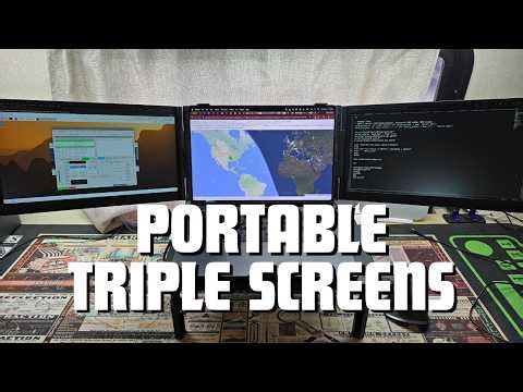 I Thought Two Screens Were Enough… Then I Tried This Triple Display