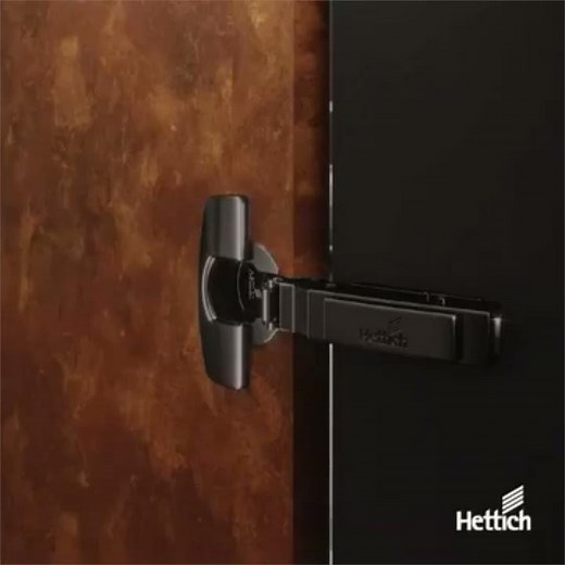 Magical Interior Solutions: Obsidian Black Sensys by Hettich