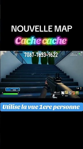 Nouvelle map cache cache ! 🔥 #fortnite #fortnitemaps