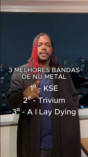 3 MELHORES BANDAS DE NEW METAL ? #newmetal #fyp #numetal
