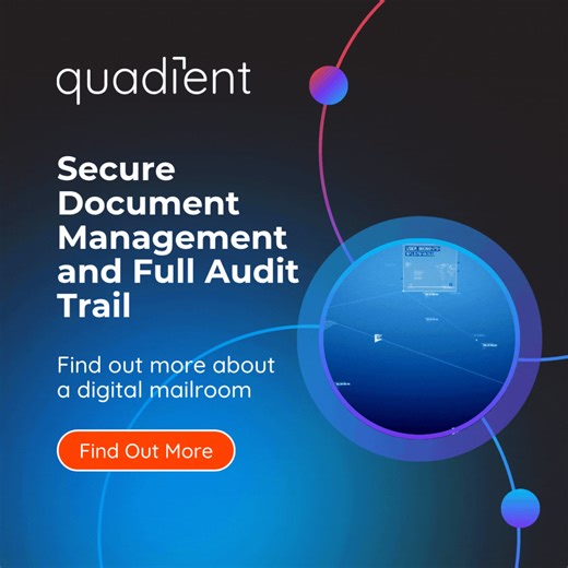 🔒 Security and compliance matter but is your paper-based mailroom putting sensitive information at risk? 📄⚠️ A digital mailroom offers secure document management and full audit trails. Learn how to protect your data today 🔐👉 https://pulse.ly/khffbtyz69 #Security #Compliance #DataProtection | Quadient