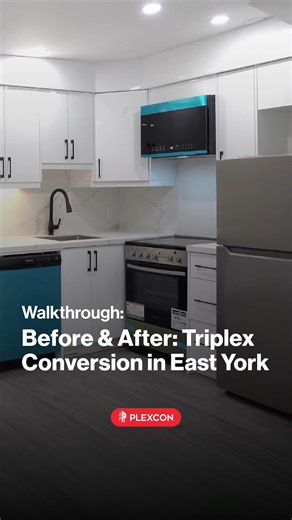 Before & After: Triplex Conversion in East York #multiplexconversion #investmentproperty #investment