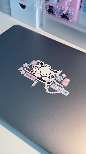 Decorating My Laptop with Stickers | Laptop Deco Ideas