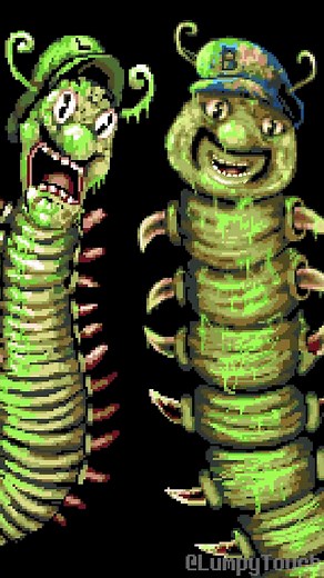 The 3rd Mario Larva Brother?! 😮#pixelart #mario #luigi #nintendo #videogames #fyp #fypシ #viral #gaming #lumpdump #funny #meme #hehe