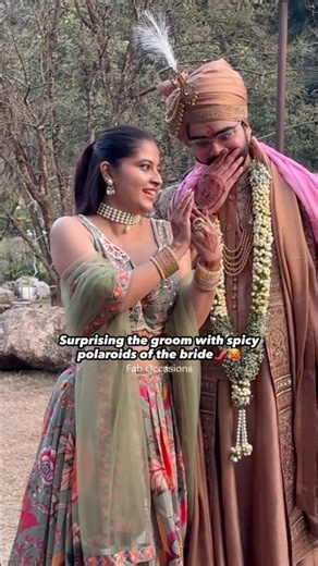 Groom's Reaction on Seeing Bride's Spicy Polaroids | Blushing | Bridesmaids Fun | Shy Groom | Cutie
