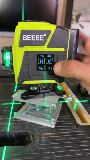 The Laser Level you always wanted when you’re hanging pictures or a television on the wall. #laserlevel #laserleveling #toolstoday
