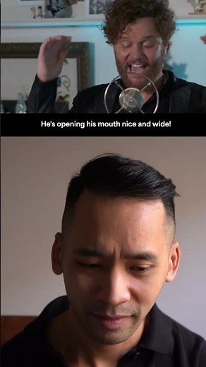 David Phelps x I have nothing | Vocal Coach Reacts #shorts