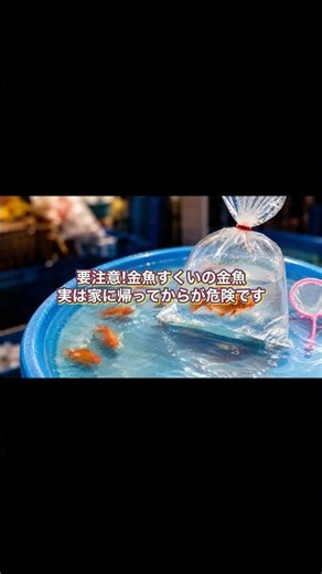 [How to Raise Goldfish] Caution! Goldfish from fairs are actually in danger after you bring them ...