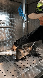 How a blocked DPF filter is professionally cleaned