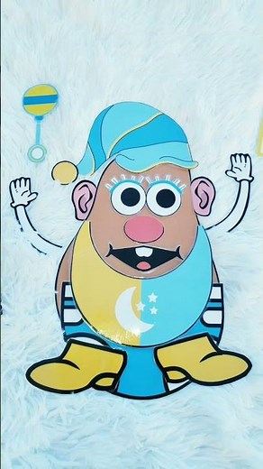 Toddler Activities | Potty Training Activity | Baby Mr. Potato Head