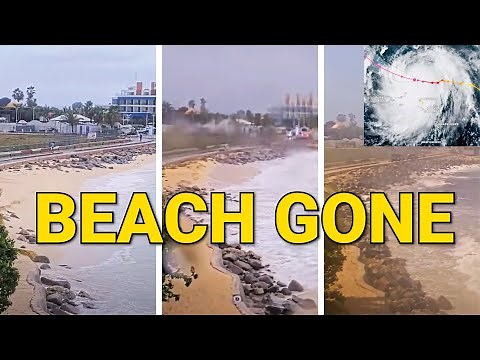 LIVE Stream SXM Airport August 16 ✈️🌪️ - Beach taken away by Cat 5 Hurricane Erin