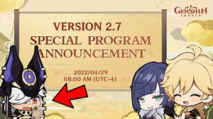 2.7 Special Program Content Prediction – Genshin Impact