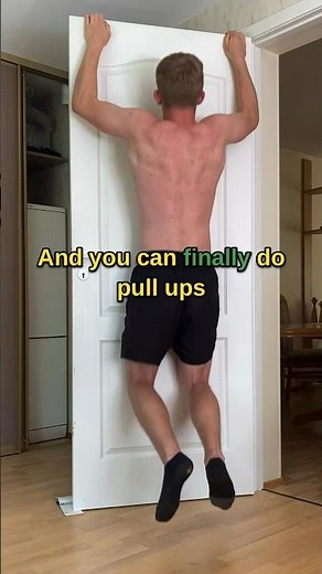 How to pullup WITH NO pullup bar?! 🚀 | #shorts