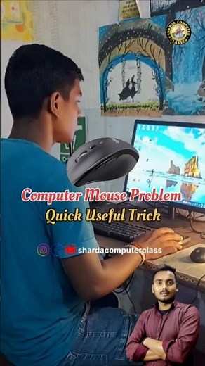 Mouse Click Not Working? Fix Logitech & USB Mouse Button Problem Easily 🔧 #shorts #mouse #reels