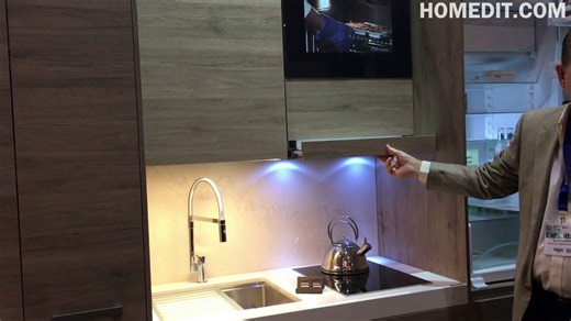 KOMPACT kitchen designed for small apartments