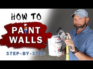 HOW TO PAINT WALLS step by step
