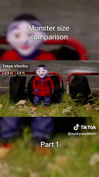 Monster size comparison #speed #monster #comparison