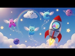 ABC Rocket Blast to Space 🚀✨🌌 | Alphabet Learning for Kids | Preschool Educational Video