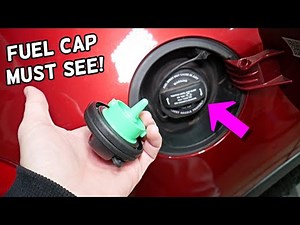 Replacing the fuel cap on Volkswagen Tiguan