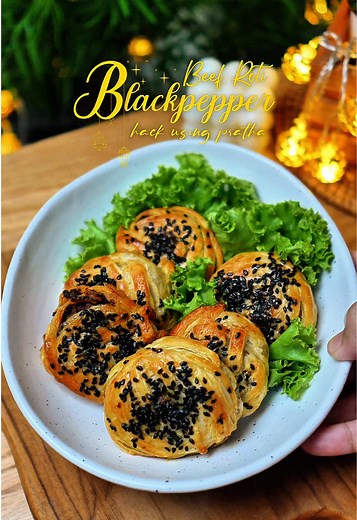 Delicious Black Pepper Beef Roti Recipe