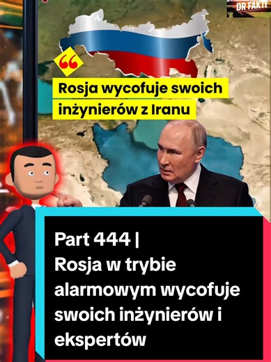 Rosja wycofuje inżynierów z Iranu – Part 444