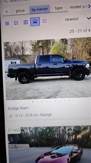 2014 Dodge ram 1500 207k 6,800 nice truck