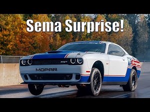 Meet the 2020 Mopar Dodge/SRT Challenger Drag Pak unveiled at SEMA