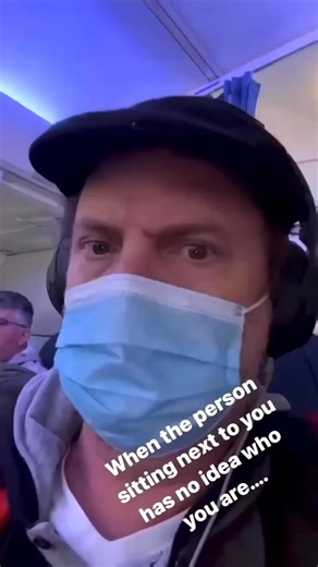 He was watching The Office on a plane sitting next to Dwight 😂 | Ada Schultz