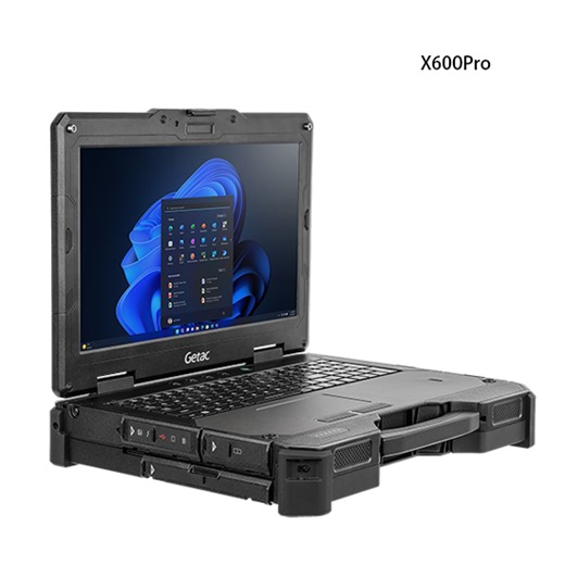 the Getac X600 Pro rugged laptop is designed with expansion in mind