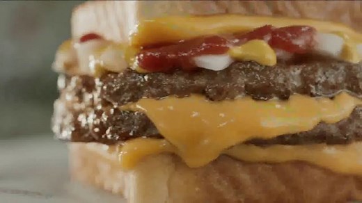 Sonic Drive-In Grilled Cheese Double Burger TV Spot, 'Try One Half Price in the App'